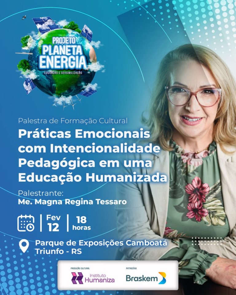 Magna Tessaro palestra sobre práticas emocionais na educação humanizada
