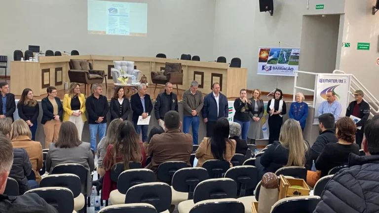 Barracão Sedia 1ª Ronda da Integração Tropeira no Passo do Pontão