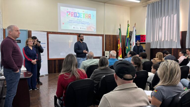 “Projeto Projetar” em Lagoa Vermelha Capacita Entidades Sociais sobre Leis de Incentivo e Desenvolvimento Comunitário.