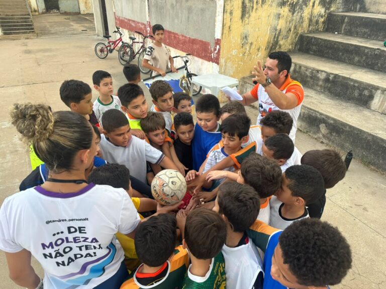 Projeto CAIS promove oficina sobre violência contra a mulher com turma de Esporte